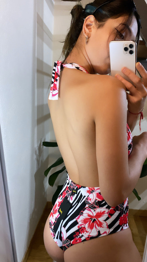 Monokini Striped Effek Taglia M e L