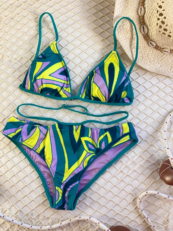 Bikini Triangolo e slip retrò Wet Me Fui 