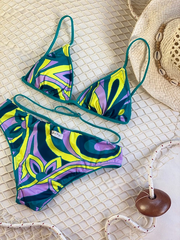 Bikini Triangolo e slip retrò Wet Me Fui 