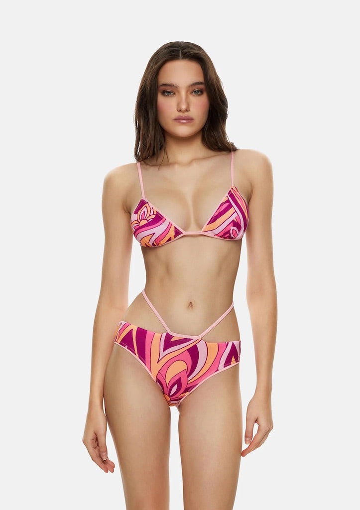Bikini Triangolo e slip retrò Wet  Me Fui Taglia M 