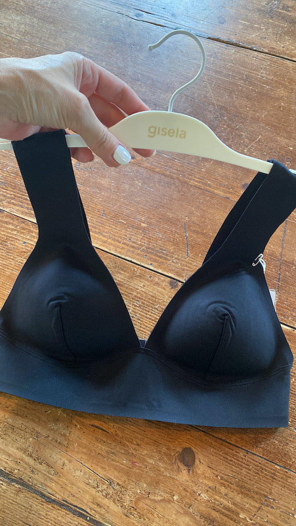 Top bikini Gisela senza ferretto  con imbottitura estraibile taglio laser