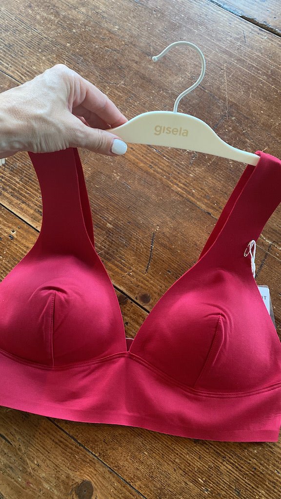 Top bikini Gisela senza ferretto  con imbottitura estraibile taglio laser