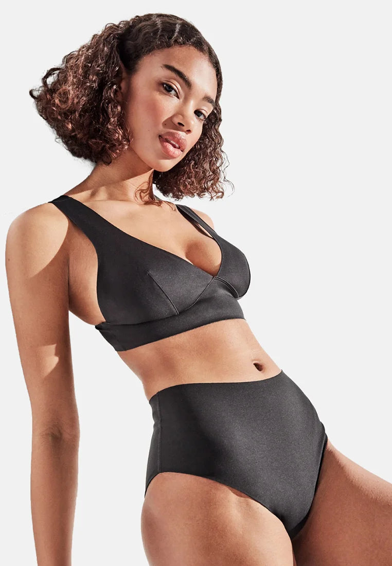 Slip bikini Gisela a vita alta  taglio laser Taglia M