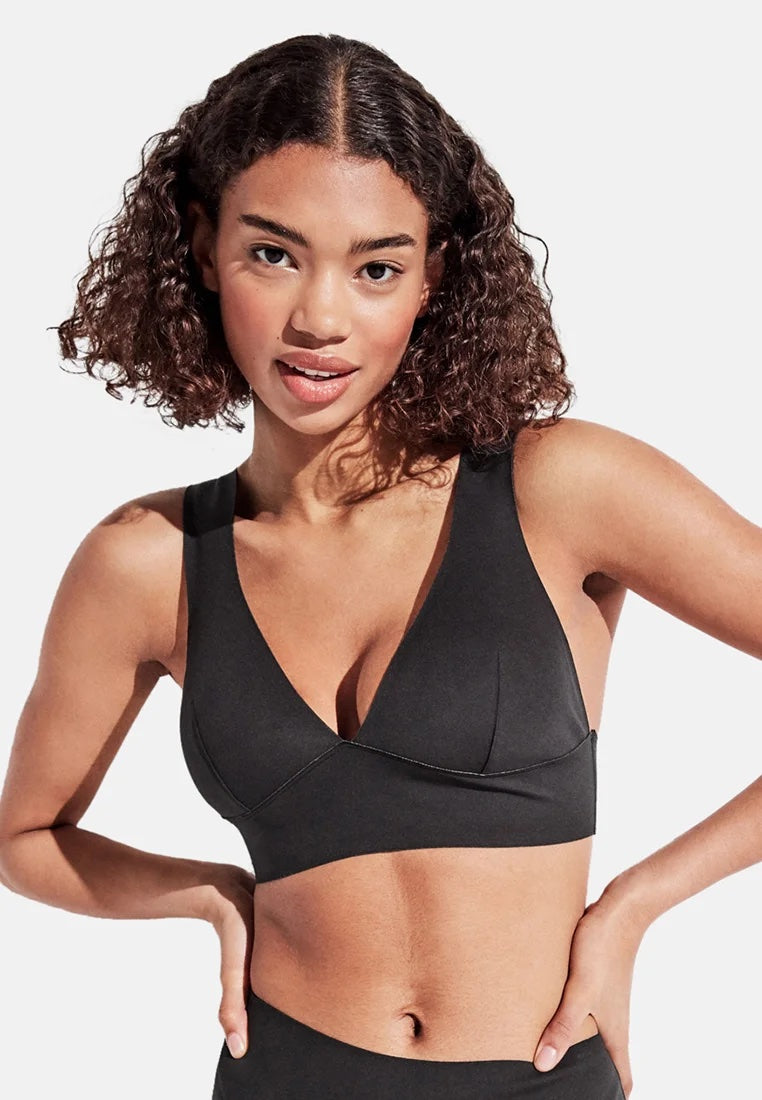 Top bikini Gisela senza ferretto  con imbottitura estraibile taglio laser