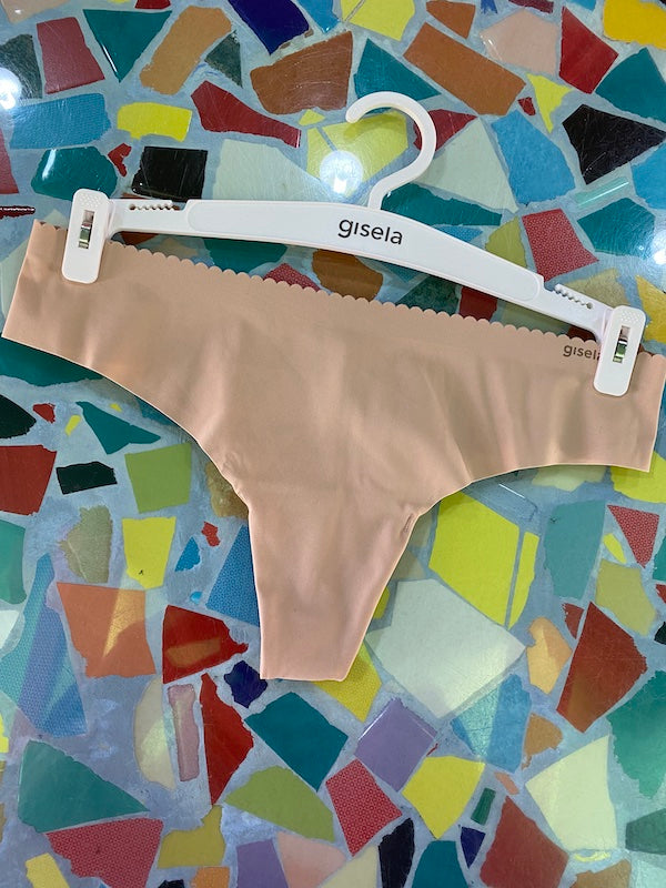 Slip Brasiliana in microfibra Gisela Intimates cuciture laser 