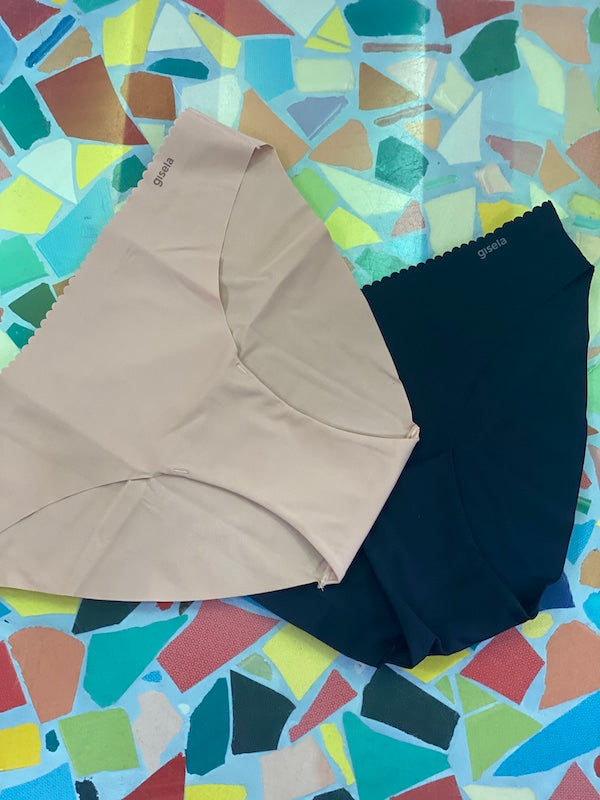 Slip Midi Gisela Intimates in microfibra cuciture laser