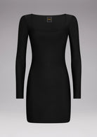 MINIDRESS SCOLLO QUADRATO NERO EFFEK Taglia M