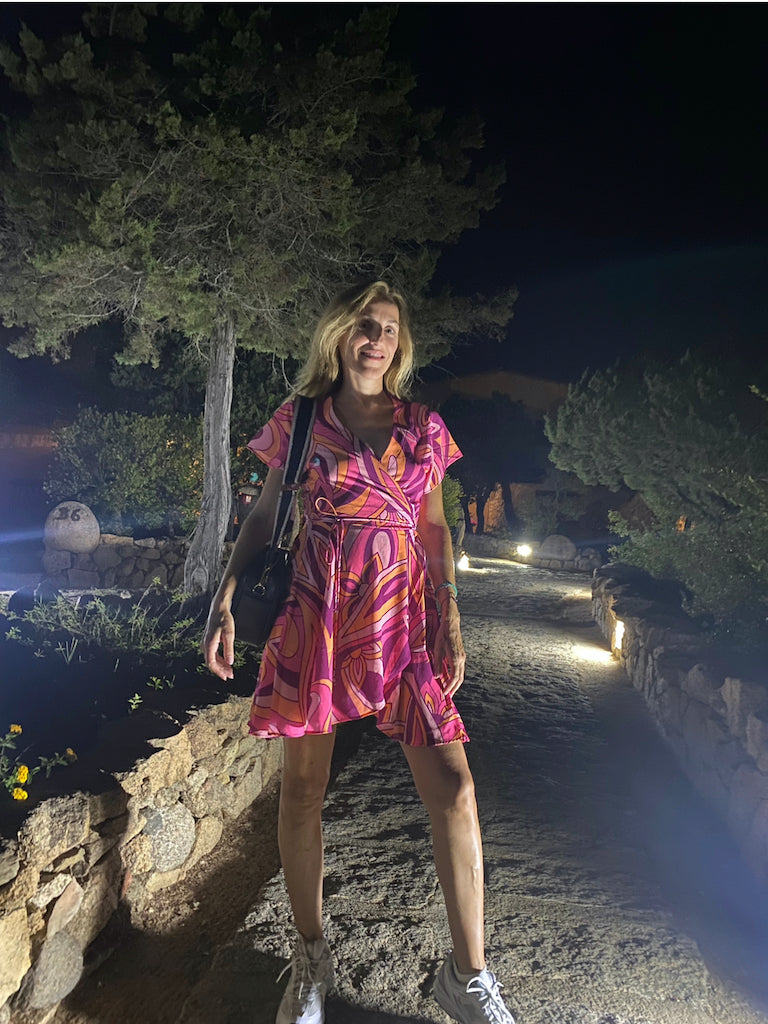 Vestito Corto Wet Me Fui Taglia S