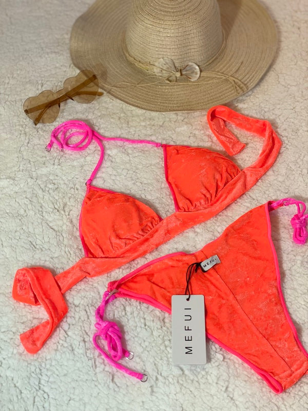 Bikini triangolo slip americano regolabile Glitch Me Fui TAGLIA M & LG