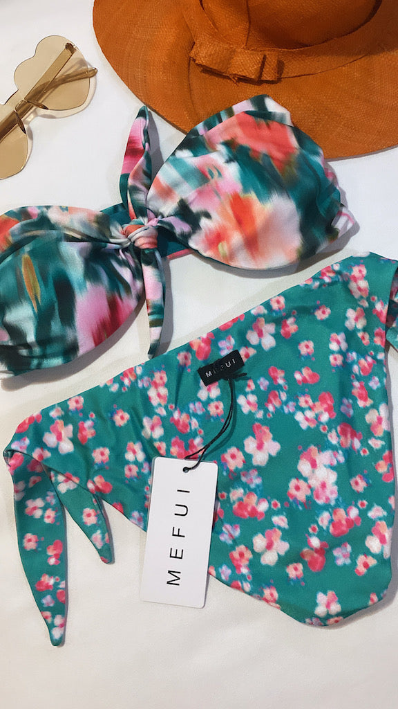 Bikini fascia e slip regolabile Glitch Me Fui TAGLIA LG