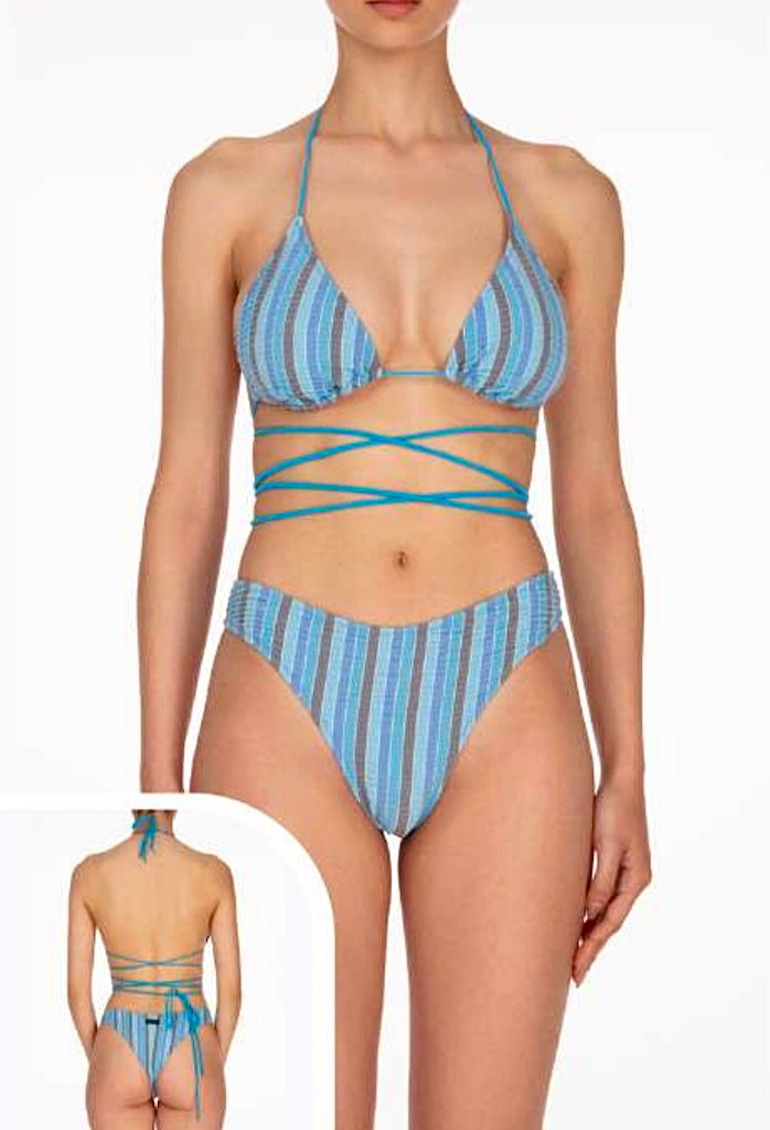  Bikini triangolo e slip fisso Shirting  Me Fui