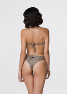 Bikini fascia e slip fisso Guarda Pampa Me Fui TAGLIA M