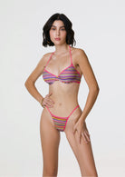 Bikini reggiseno e slip brasiliano fisso Seashell Me Fui