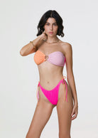 Bikini fascia e slip americano regolabile Tooled Me Fui TAGLIA LG