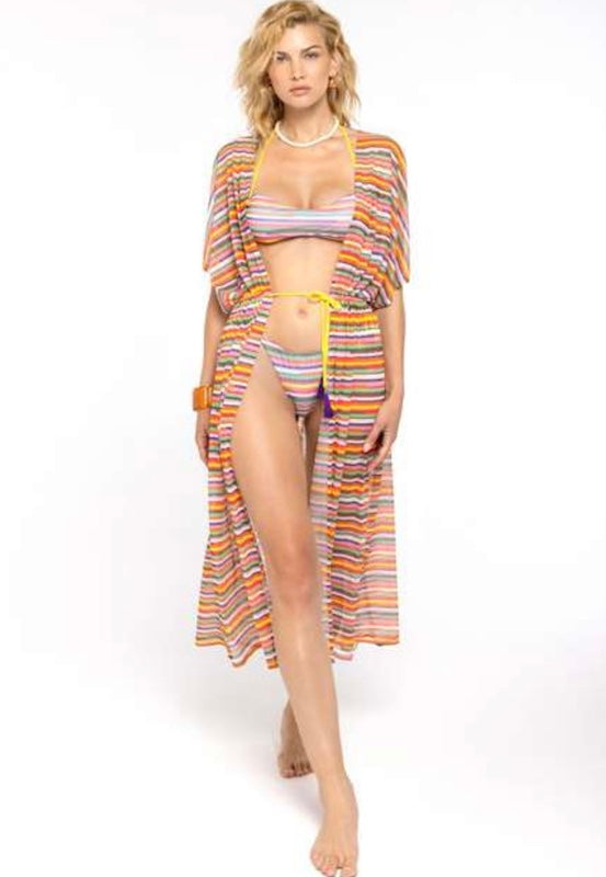 Kimono Lungo Stripes Latino 4giveness