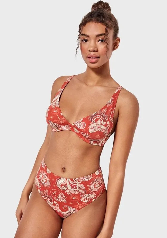 Slip Bikini a Vita Alta Fantasia Gisela