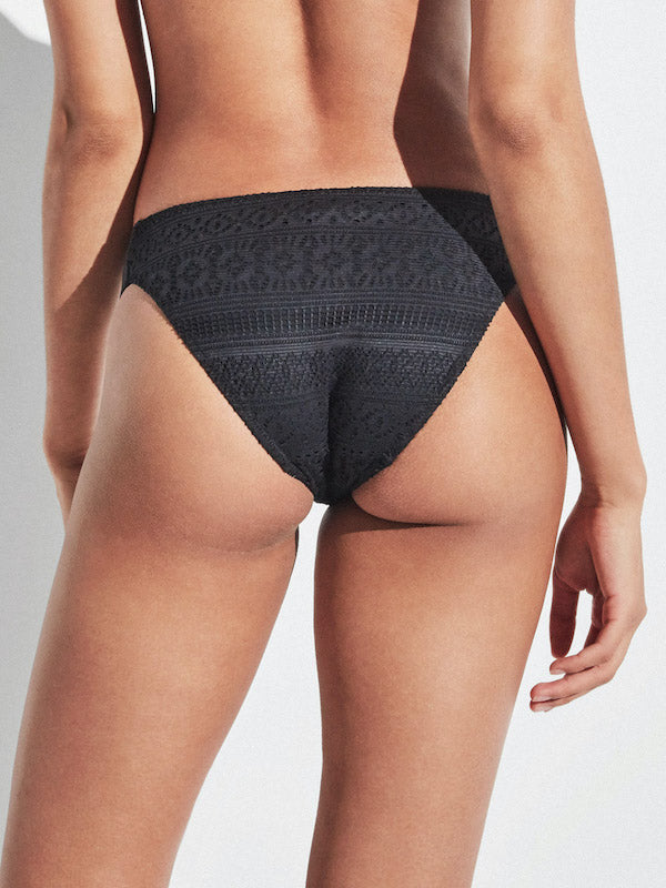 Bikini Gisela Ricamato Reggiseno push up + 1 e slip aperture laterali