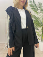 Blazer Susy Mix con Rouges e Banda Laterale 