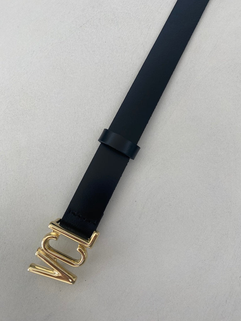 Cintura in Pelle Vicolo con Fibbia VCL