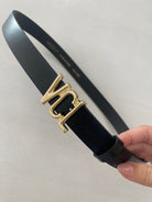 Cintura in Pelle Vicolo con Fibbia VCL