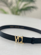 Cintura in Pelle Vicolo con Fibbia VCL