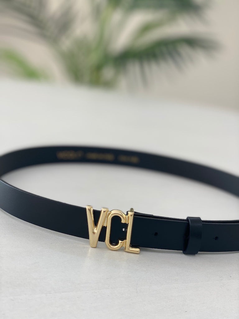 Cintura in Pelle Vicolo con Fibbia VCL