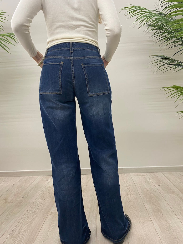 Jeans Gamba Dritta Susy Mix
