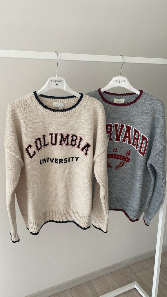Maglioncino Susy Mix Harvard University e Columbia University