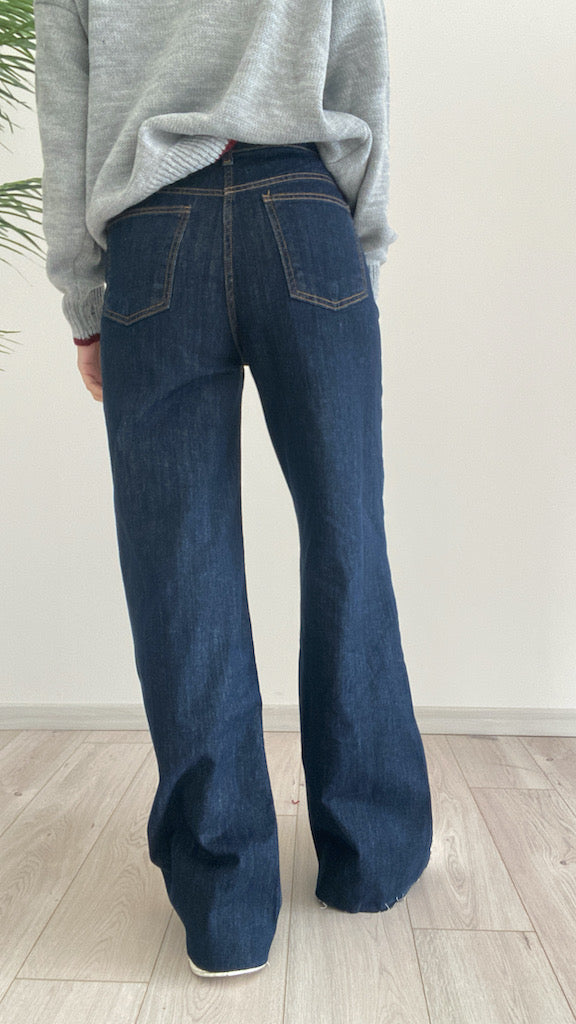 Jeans Gamba Larga Susy Mix