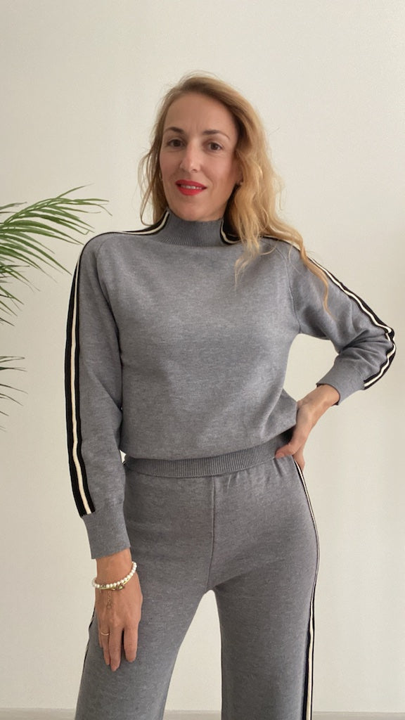 Maglioncino Lupetto con Bande Susy Mix