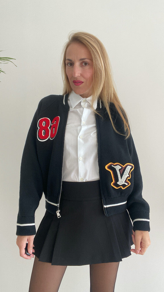 Cardigan con Patch VICOLO