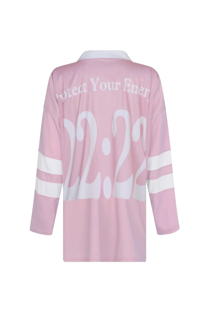 22:22 Hockey Tee Pink Not After Ten