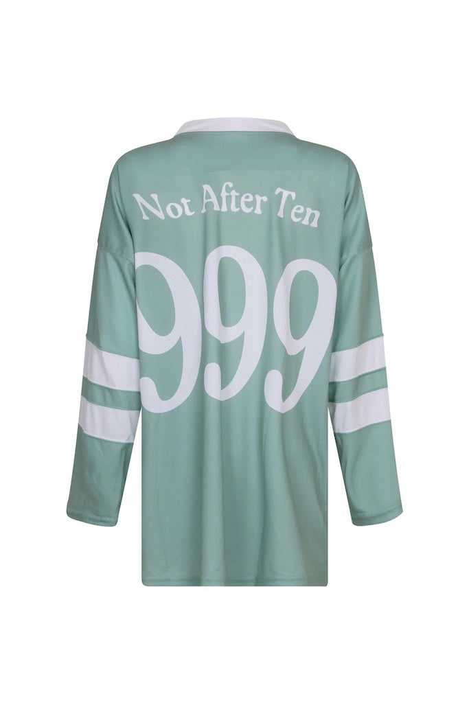 999 Hockey Tee Mint Green Not After Ten
