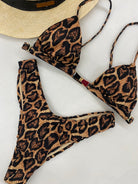 Bikini F**K Triangolo Alto con Americano Fisso Fantasia