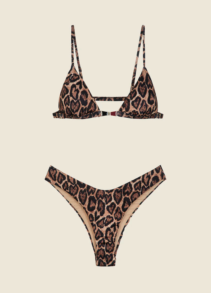 Bikini F**K Triangolo Alto con Americano Fisso Fantasia