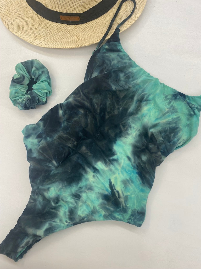 Monokini Donna F**K Verde Acqua 0505-AQ