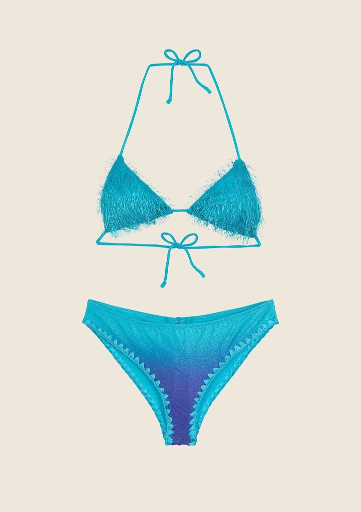 Bikini Donna F**K Triangolo con Slip Coulotte Fantasia 1130X46
