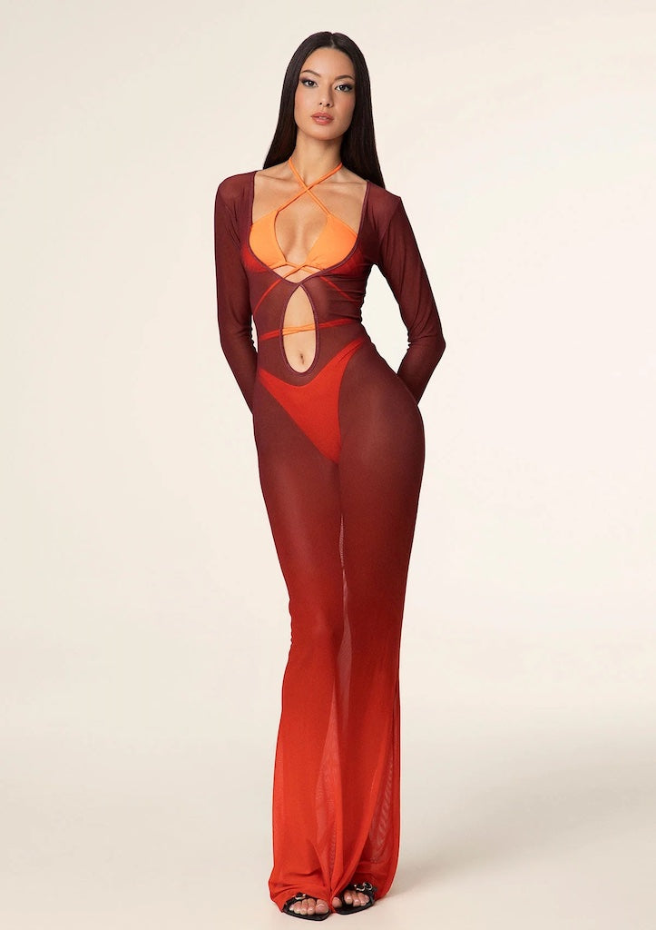 Vestito lungo Donna F**K Degradè 1162X45