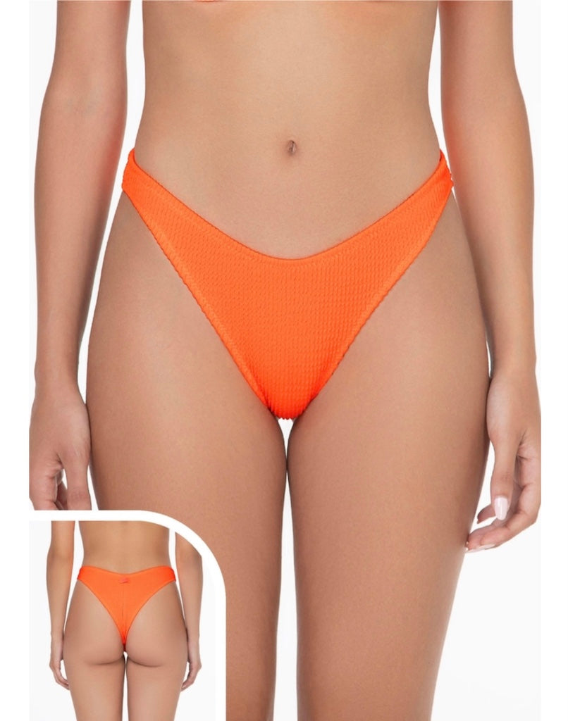 Slip Americano Fisso Donna F**K Arancio Fluo 1222FO
