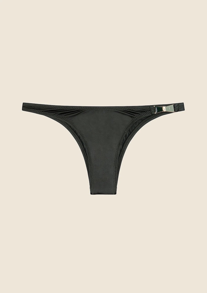 Slip Americano Fisso Donna F**K Verde Militare 1340MG