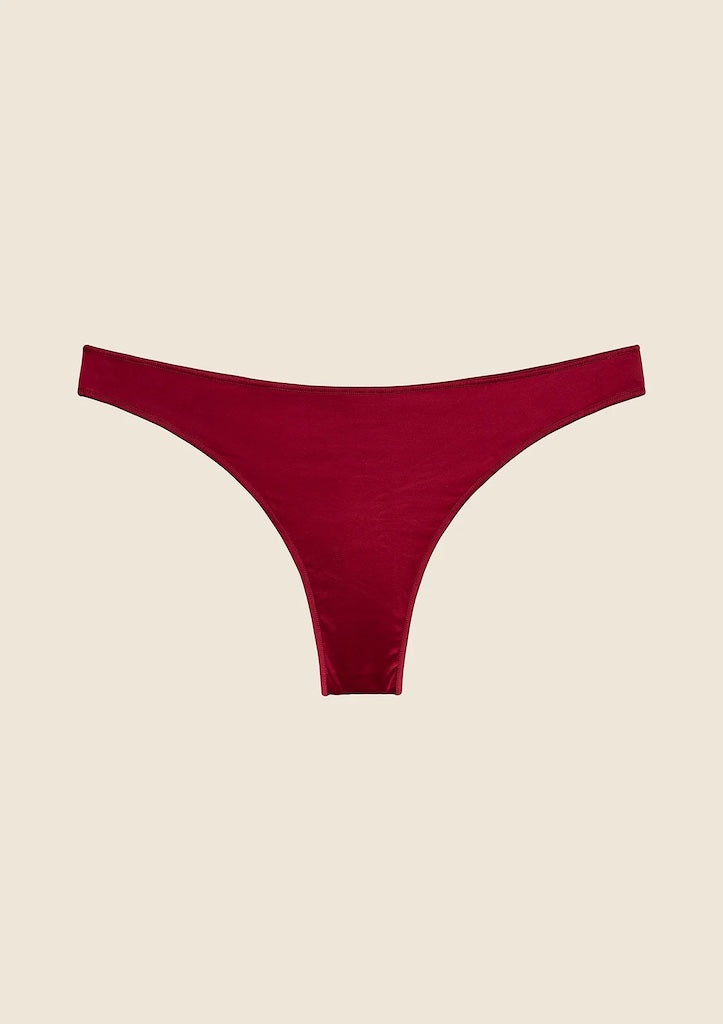 Slip Brasiliano Fisso Donna F**K Bordeaux 1311BD