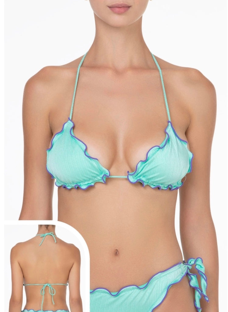 Reggiseno Triangolo Frou Frou Donna F**K Acquamarina 1920AQ