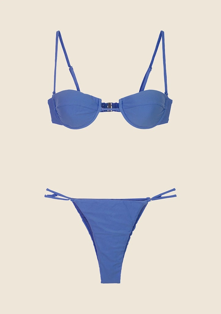 Bikini Donna Me Fui Reggiseno Con Ferretto e Slip Regolabile Sky Blue 0101_SB