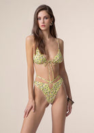 Bikini Donna Me Fui Triangolo con Slip Fisso Fantasia 0210X09