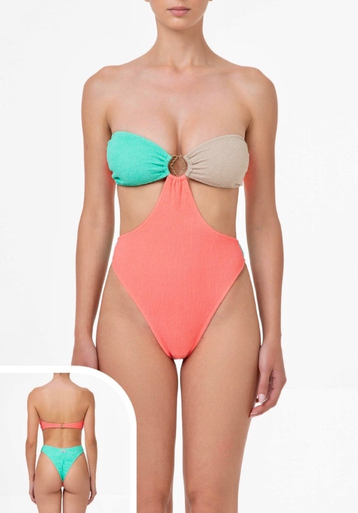 Trikini Donna Me fui Color Block 0505CR