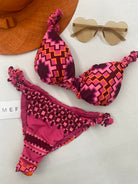 Bikini Donna Me Fui Triangolo Con Slip Fisso Fantasia 630X30