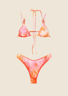 Bikini Donna Me Fui Triangolo con Slip Fisso Fantasia 0730X32