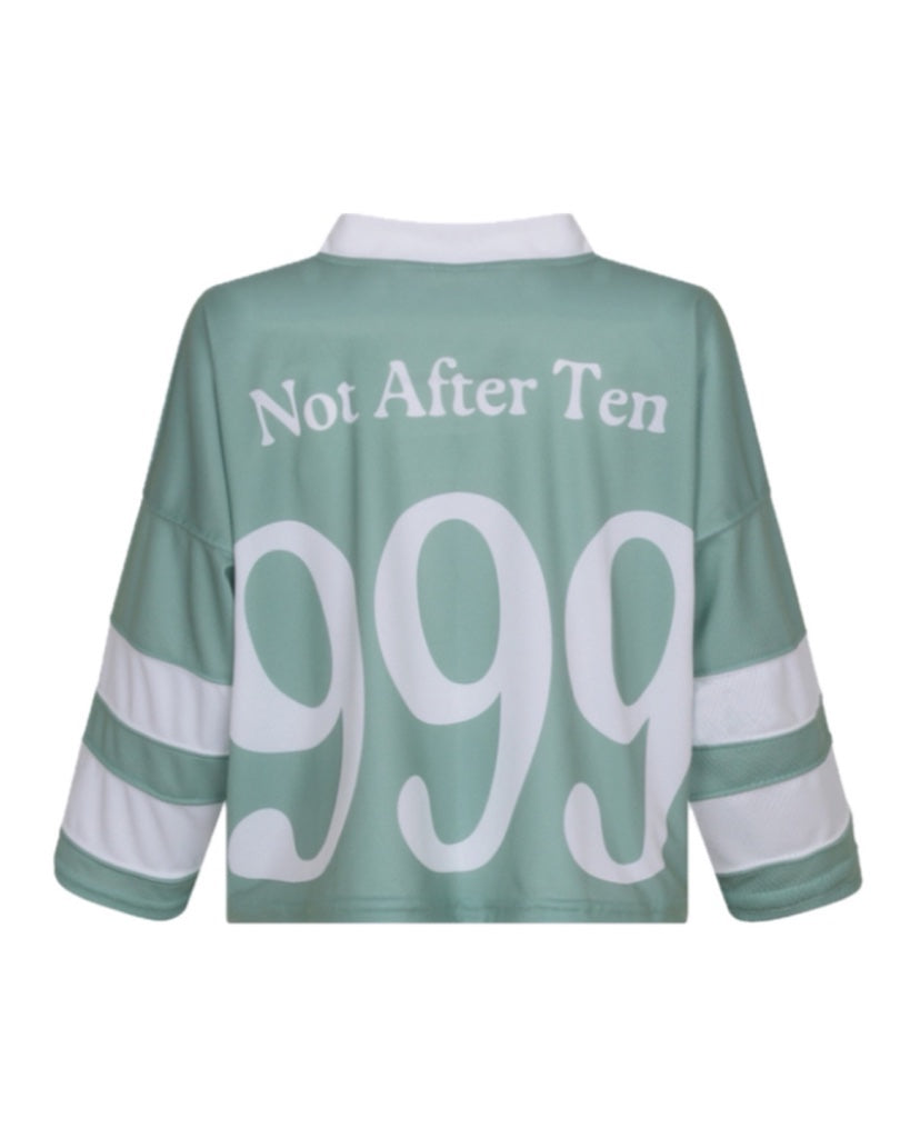 999 Hockey Cropped Mint Green Not After Ten