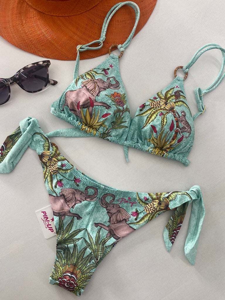 Bikini Triangolo Anelli Safari Pin Up Stars