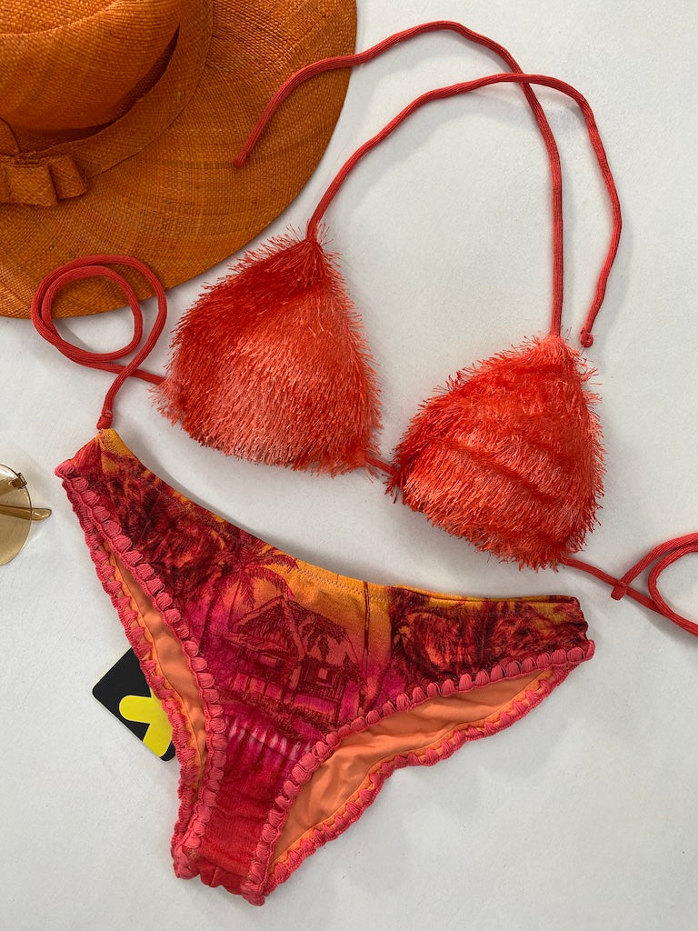 Bikini F**K Triangolo con Coulette Fantasia 0740X17
